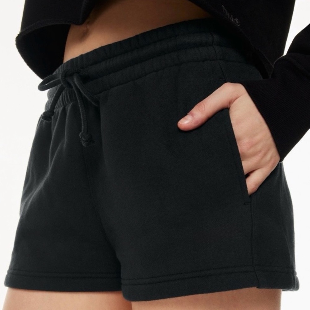 TNA Women's Black Athletic Shorts